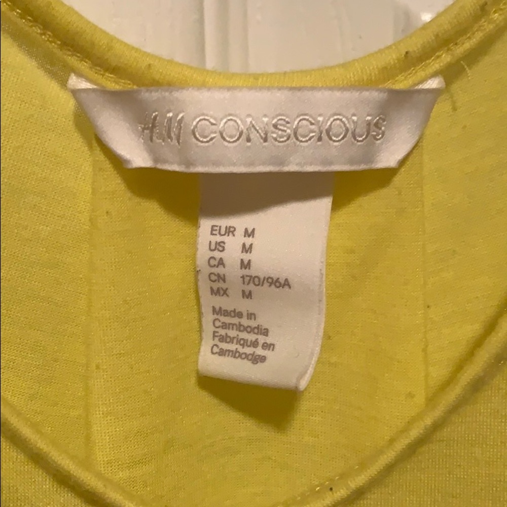 H&M | Hi-Lo Yellow Tank - Picture 3 of 3